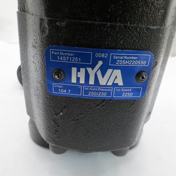 14571251 Hyva Gear Pump Hydraulic Pump for Dump Truck 8 Keys 14571251