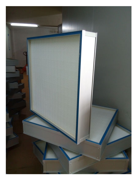 Filtro de aire profesional de Hepa del sello del gel de H13 H14 para el recinto limpio farmacéutico