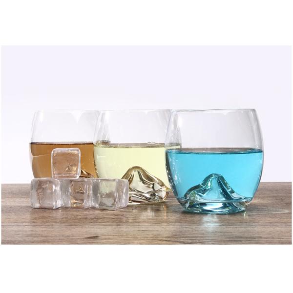 Роскошный виски пробуя стекла, уникальный набор Тумблер кристаллического стекла Эвереста