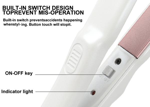 Mini Portable Travel Size Hair Straightener Flat Iron  220V 190 degree