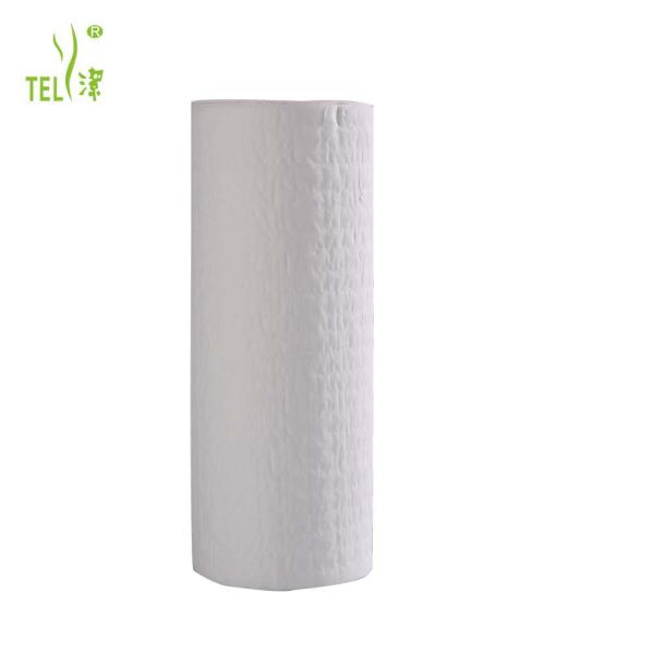 4 Layer Low Lint 65gsm 375CM Blue Medical Towels Rolls