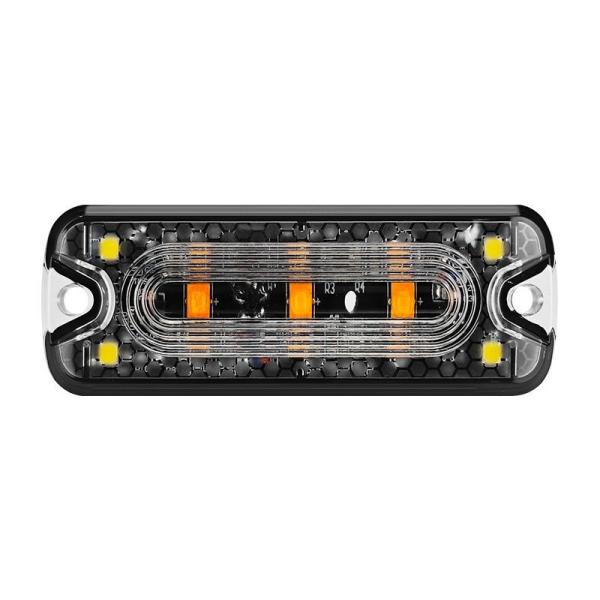 Screw Mounted Type Truck Strobe Light Amber Red Blue Surface Mount Trailer Lights