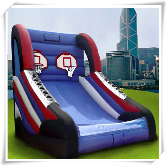 Конкурсная игра всхода обруча баскетбола звезд стрельбы раздувная