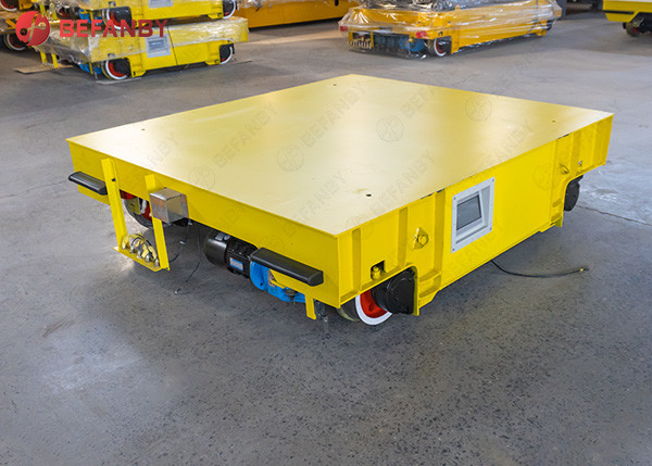 20 Tons Rail Transfer Cart For Steel Plant Transportation