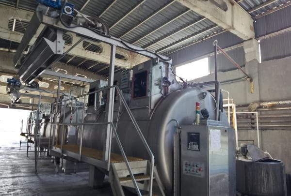 Energy Saving Atmospheric Dyeing Machine O Shape High Performance