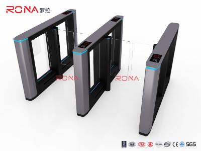Security Half Height Turnstile Anti Fingerprint Swing Turnstile Gate Servo Motor