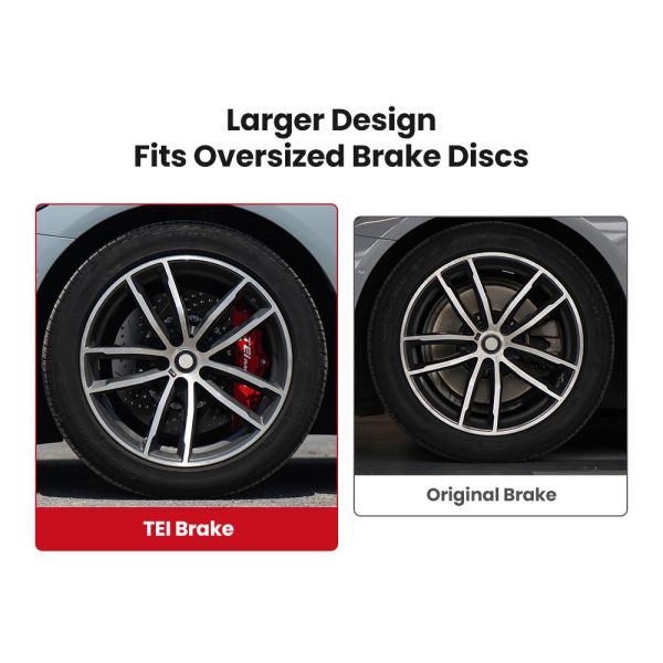 Kit de freinage avant rétrofit TEI P60NS 6 pistons pour BMW F30 F80 E90 315i 320i 325i 330i, disque 355/378*28mm