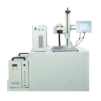 Desktop Mini 3w 5w 10w Laser Marking Machine For Sunglass Pen Ceramic Plastic