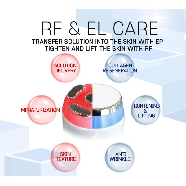 Электропорационная мезотерапия охлаждение нагрев RF подъемная машина для натягивания кожи