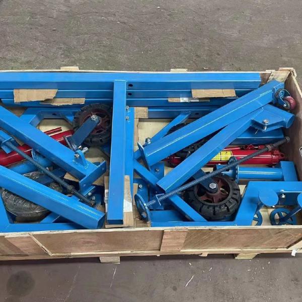 6000lbs Lifting Capacity 2*12 Ton Car Body Panel Stands 5.0mm Steel Thickness