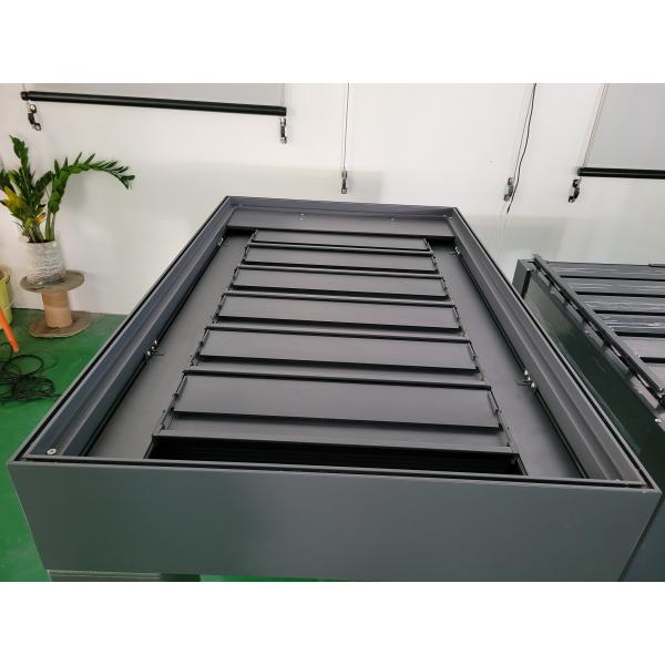 Системы солнцезащитных крыш, оттягивающиеся, с алюминиевым лезвием, моторизованная пергола