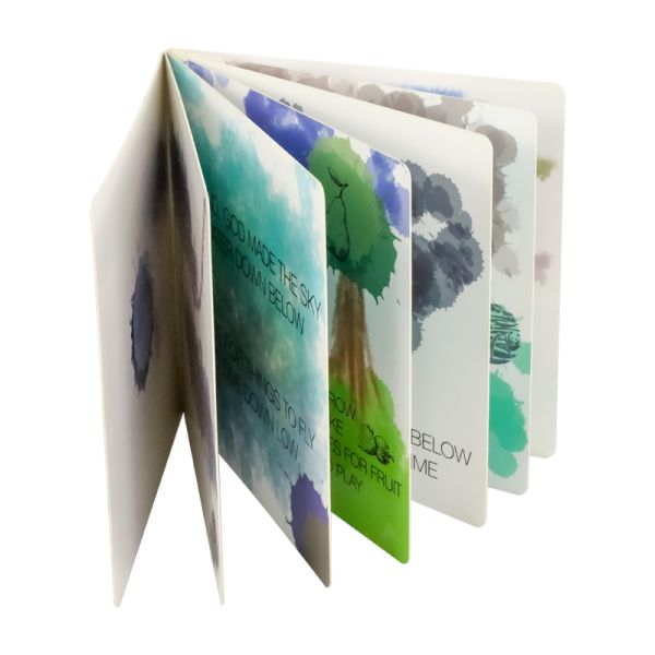 25*25CM Board Picture Books Glossy Varnish , Spot UV Custom Printed Books For Kids