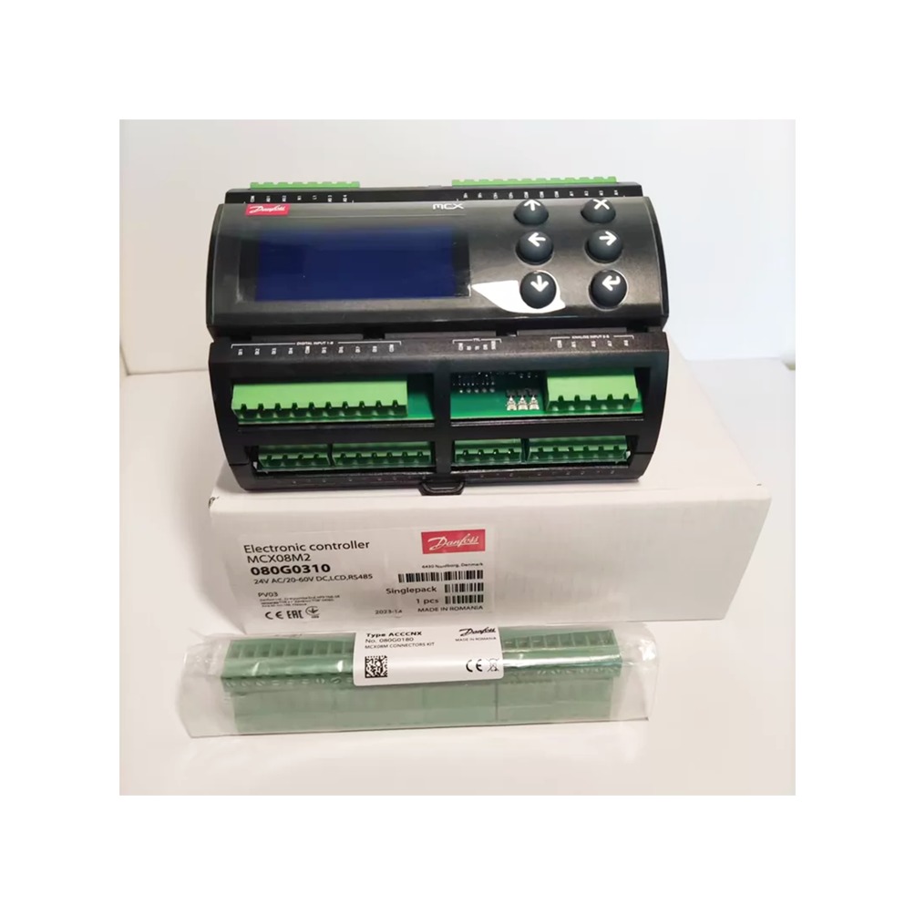 Dan-foss Original Genuine Programmable Logic Controller Quality Assurance Refrigeration Controller  MCX08M2 080G0310