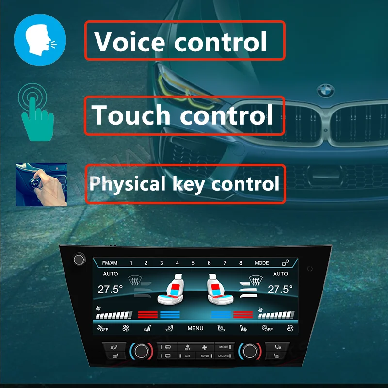 Автомобиль BMW AC Climate Control Unit X5 F15 X6 F16 2014-2019 Цифровая панель управления
