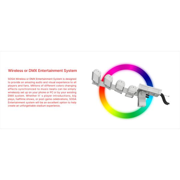 183600lm светодиодные спортивные огни 1080w Экономия энергии для полей для гольфа