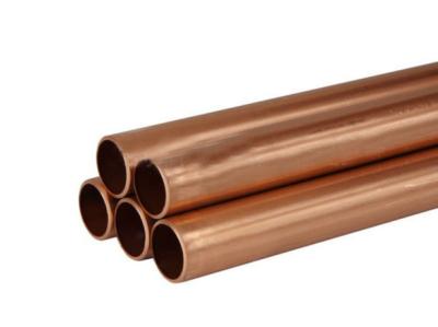JIS ASTM JIS GB C10930 Copper Pipe Tube Flat 99.9%