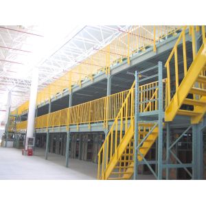 China Factory Heavy Duty Steel Platform Rack Pallet Racking Supported Mezzanine Floor Racking System