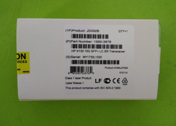 JD092B Optical Communication Module , Multimode Fiber Module SFP+ 500M 850NM 10GB