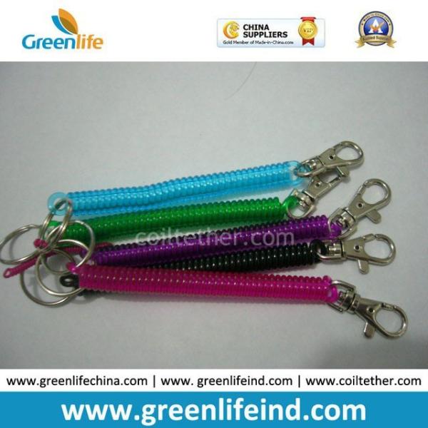 Plastic Expandale Coil Strap Bungee Cord in Various Colors