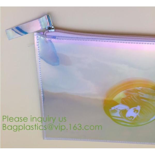 Zipper Pvc Zipper Bags For Make-up Brushes Sets,Eco Friendly clear plastic EVA PVC black zipper Cosmetic Bag eco frinedl