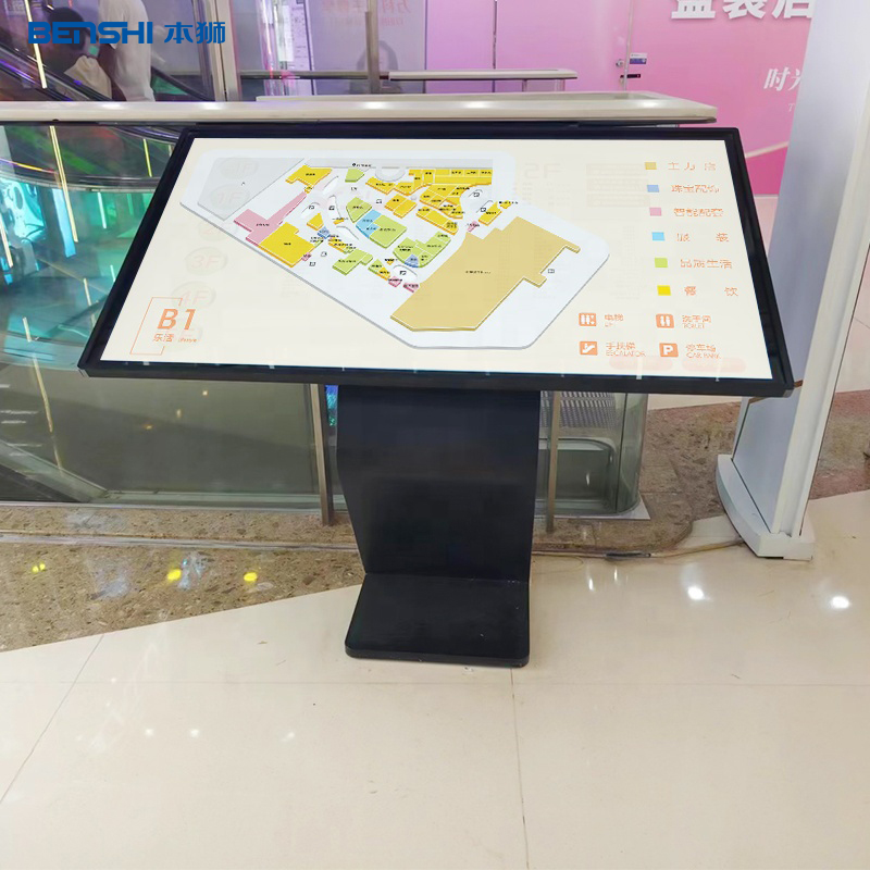 Компьютер Android Интерактивный сенсорный экран Киоск Монитор 65 дюймовый LCD рекламный щит
