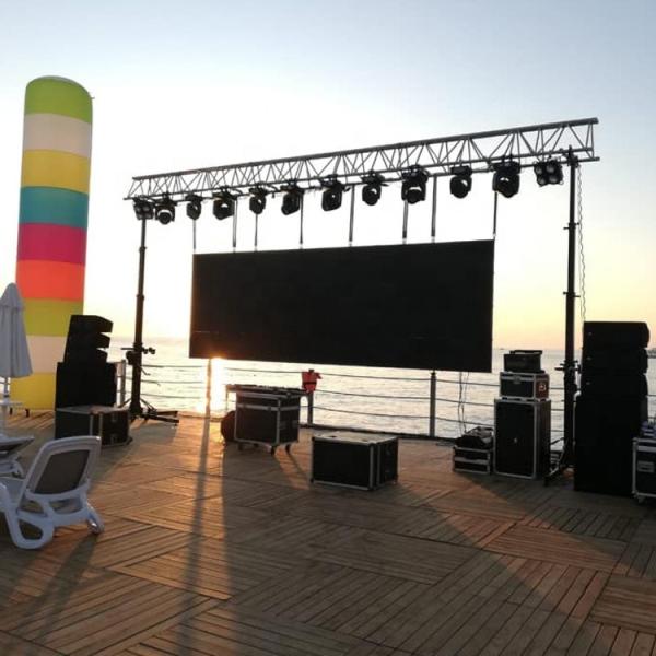 3840Hz Outdoor Rental LED Screen For Studio Tv Show Stage Background