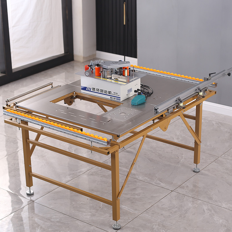 Небольшие машины кольцевания 380V края Woodworking выправляя линию кривой прямую
