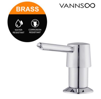 Commercial SUS304 Kitchen Sink Soap Dispenser Pump Sink Mounted Soap Dispenser 250ml