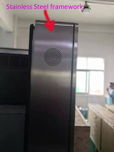 Signage цифров Nits высокой яркости 2500 на открытом воздухе для европейского рынка