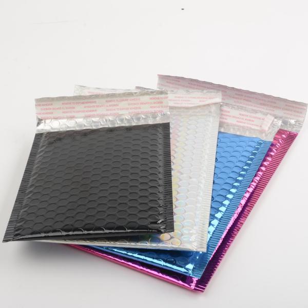 Practical Tearproof Bubble Shipping Bags , Nontoxic Metallic Padded Envelopes