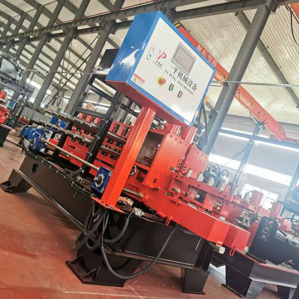 Customized Cable Tray Cap Machine with PLC Control and Customization Possibilities