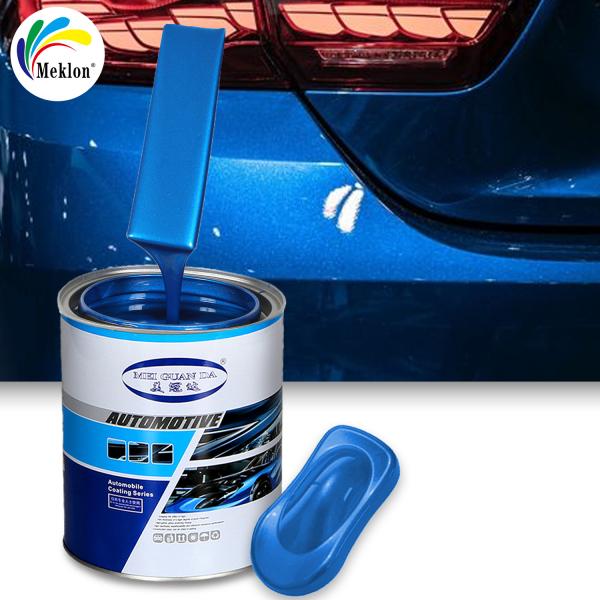 Single-Stage Solid Topcoat Refinish Car Paint High Content 1K Automotive Refinish Paint