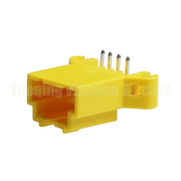 4 Pin 1743218-5 Plastic Housing Wiring Harness Socket Automotive PCB Connector Plug