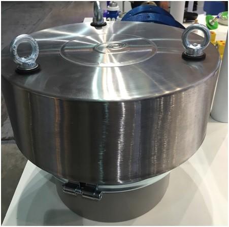 VCP Safety Pressure Relief Valve Horizontal Cement Silo Accessories