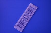60 transmittance menée de la matière plastique 92% de la rangée 250*74mm de lentille du degré SMD 3030