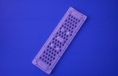 60 transmitância conduzido do material plástico 92% da disposição 250*74mm da lente do grau SMD 3030