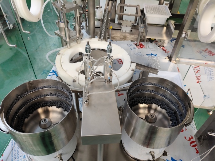 Glass Tube Cartridge Liquid Filling and Sealing, Sterile Vial Filling, Capping, and Encapsulation in Pharma Production Lines(1-5ml)