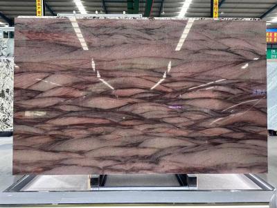 Brazil Red Marble Slab Brazil Red Colinar Marble Polished Surface Finished Impact Resistant