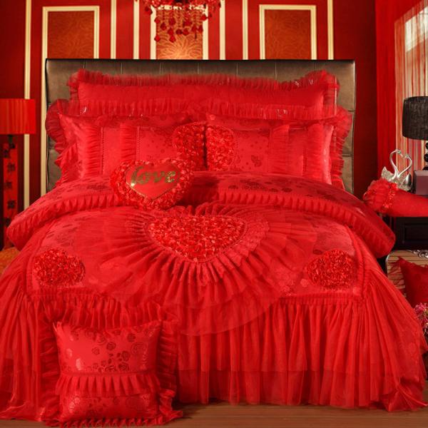 Padrão de tinta simples 100% de algodão 200TC Lenço de cama Set de lençóis de cama de luxo