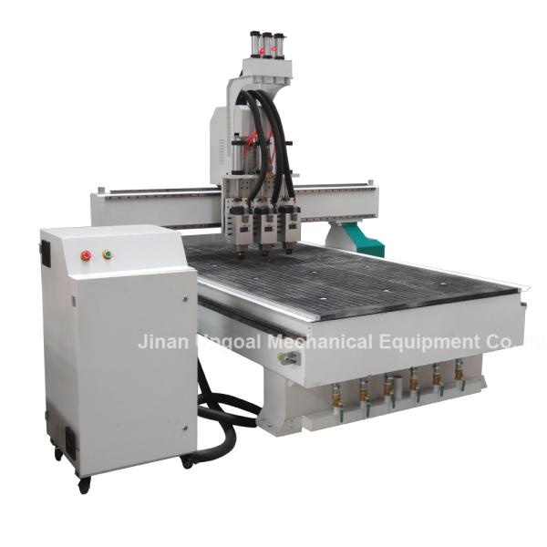 3 Spindles Auto Tool Changer ATC Furniture Wood Relief CNC Machine