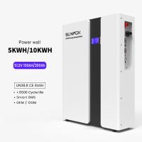 Lithium Iron Phosphate 51.2V 200Ah Lifepo4 Battery Wholesale 48V 10kWh Home Battery New Energy Power Wall