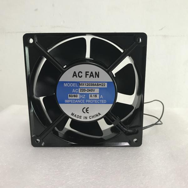 Electric Cabinet Cooling Fan 4 Inch 220V AC 120 X 120 X 38mm Die Cast Aluminum Housing