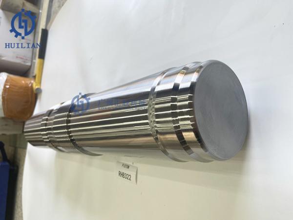 Os acessórios do pistão de Hydraulic Breaker Hammer da máquina escavadora parte o pistão do cilindro do disjuntor RHB322
