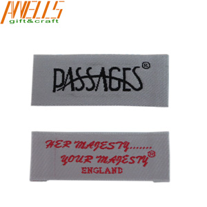 12C Satin Woven Clothes Label No Shrinking PMS Pantone Washable