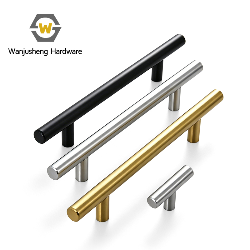 Bestselling Stainless Steel T-bar Pull Handle Cabinet Door Handle Wardrobe & Furniture Pull Handle