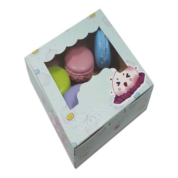 cake tray custom cake insert  folding cake holder for 4 pcs cupcake