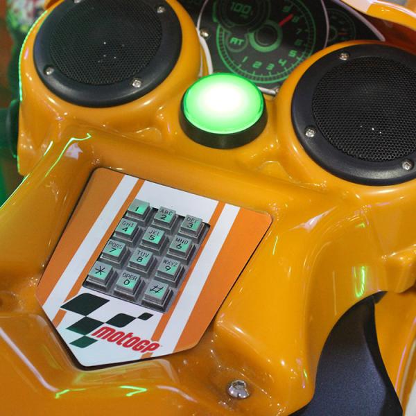 Игры GP moto занятности аркады монетки монетка имитатора op видео- привелась в действие машину видеоигры для игрового центра