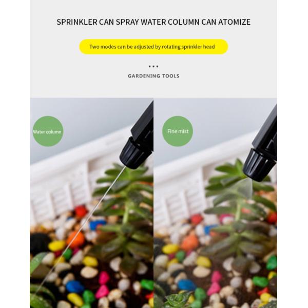 600ml Blue Pink Hand Garden Pump High Pressure Sprayer Pp Plastic Bottle