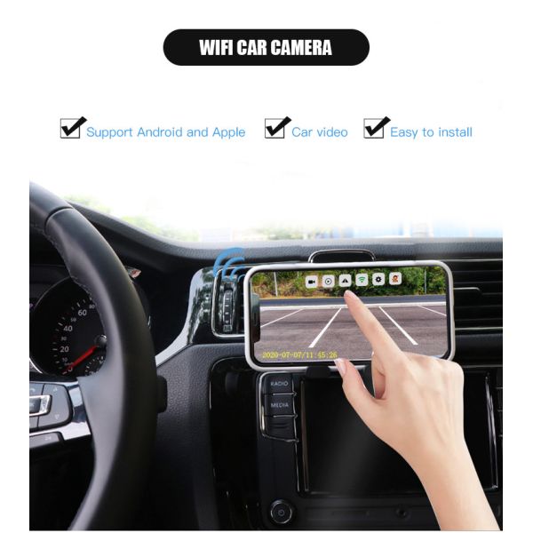 Smart Car Camera Security System with Motion Detection & Loop Recording