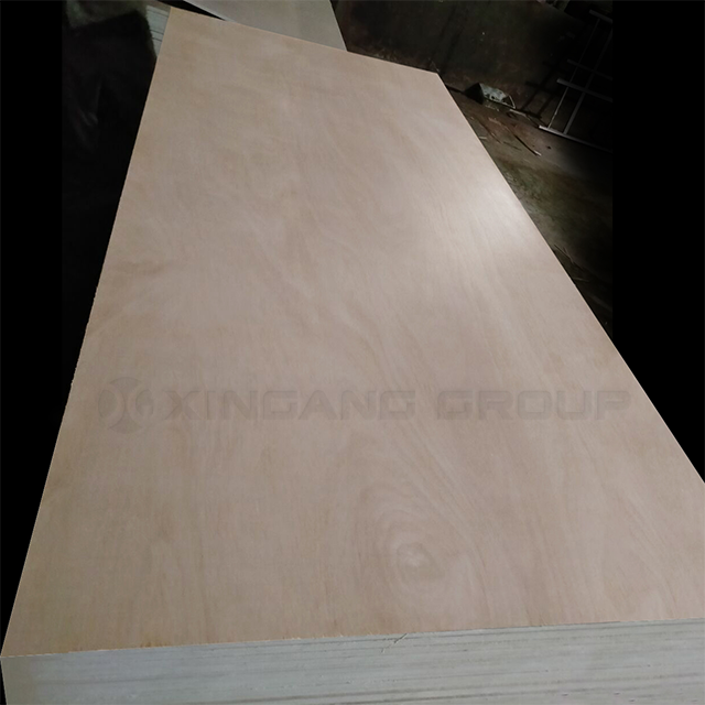 Lightweight Eco-Friendly 1250x2500mm Okoume Plywood for Furniture and Cabinetry